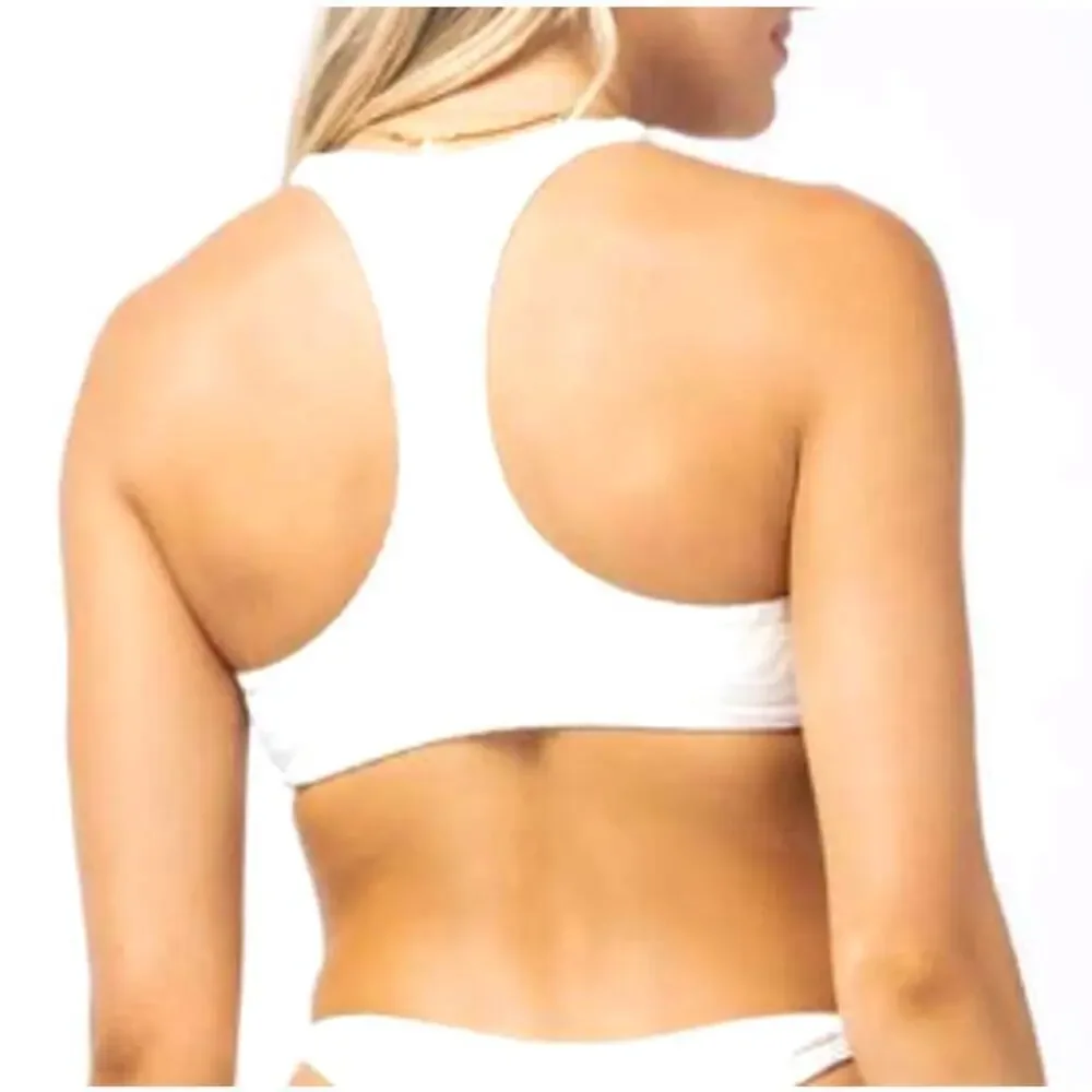 L*Space Jaylo Keyhole Bikini Top S